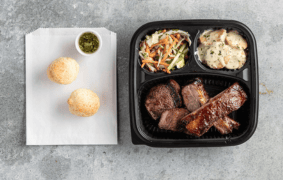 Togo Steakhouse food Miami - Dolphin Mall best to go