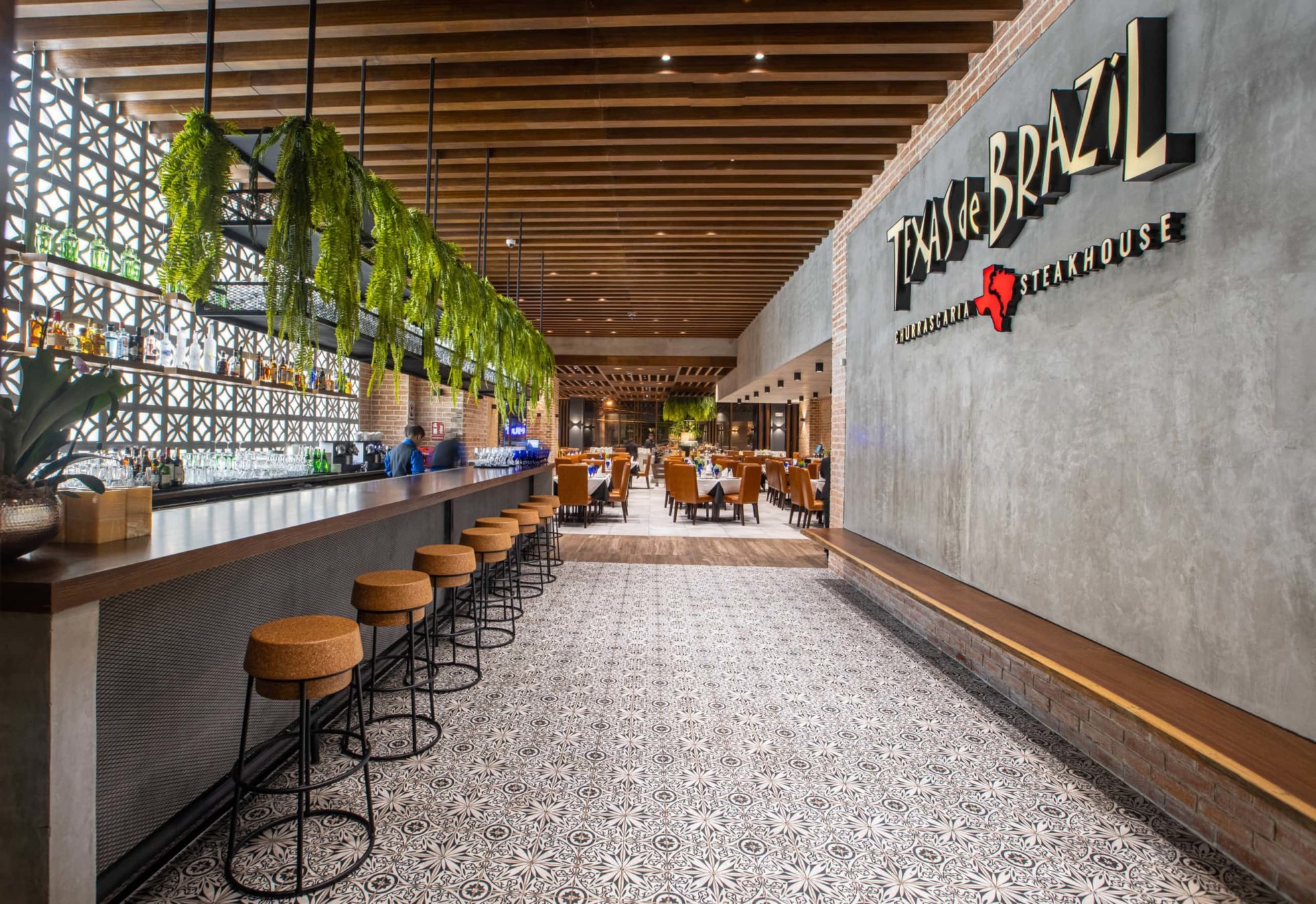 Bar area of Panama location