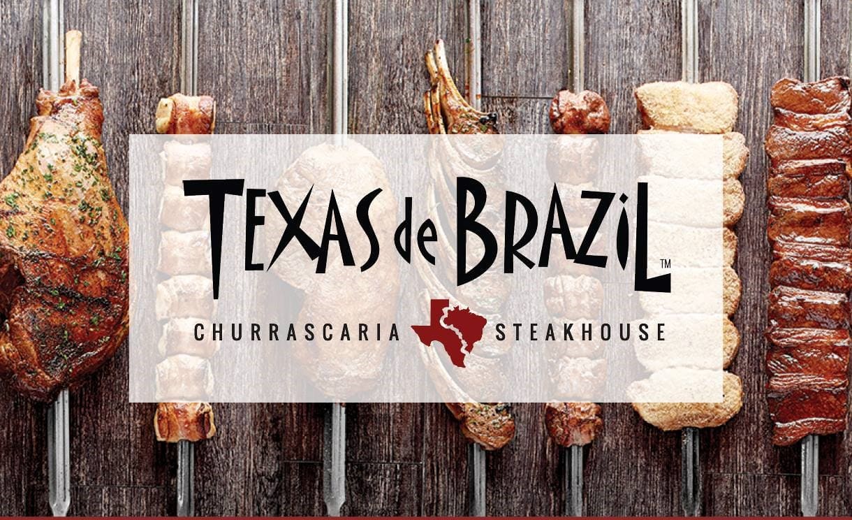 Brazilian Steakhouse Texas De Brazil   Skewers And Logo  