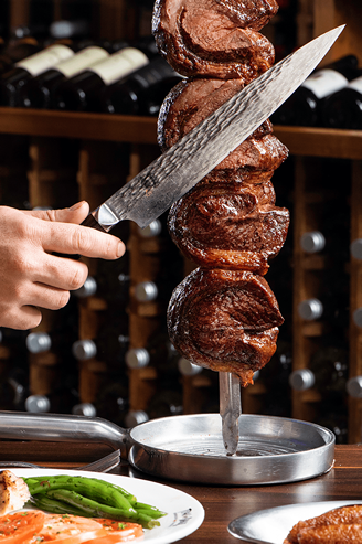 TexasdeBrazil is no ordinary steakhouse. ⚔️ From perfectly prepared meats  to our rodízio-style dining, we offer an experience like n