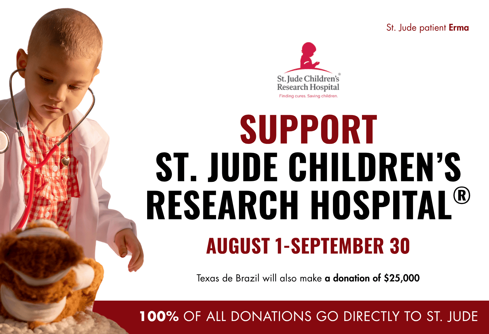 HELP US SUPPORT ST. JUDE