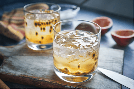 Passion Fruit Caipirinha - Texas De Brazil
