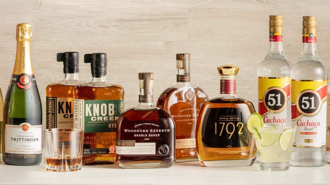 smaller version of image that displays TdB wines and Spirits