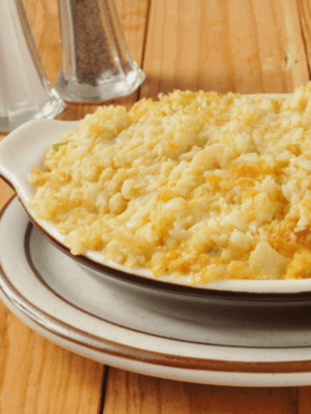 Cheesy Rice Casserole (Arroz De Forno)