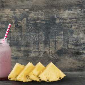 blended red wine and pineapple cocktail from Brazil