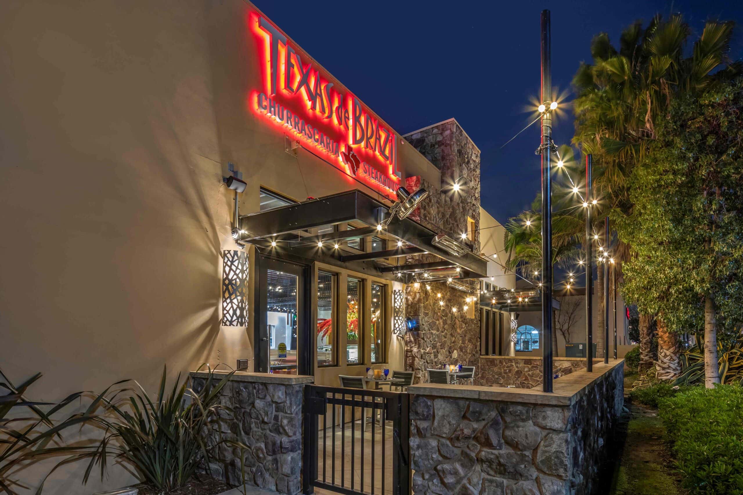 Patio at Texas de Brazil Rancho