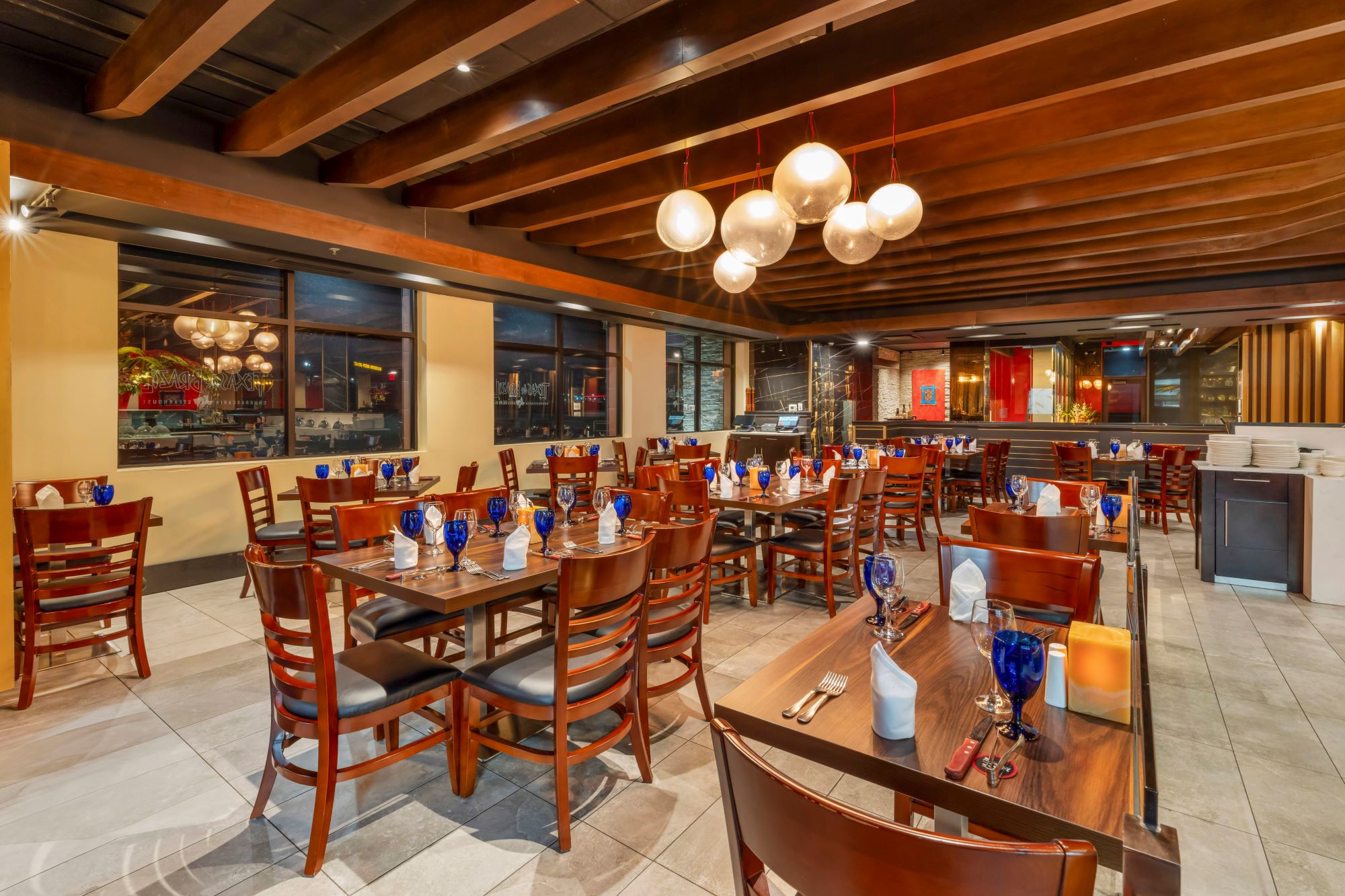 Main Dining Area of Texas de Brazil - Rogers