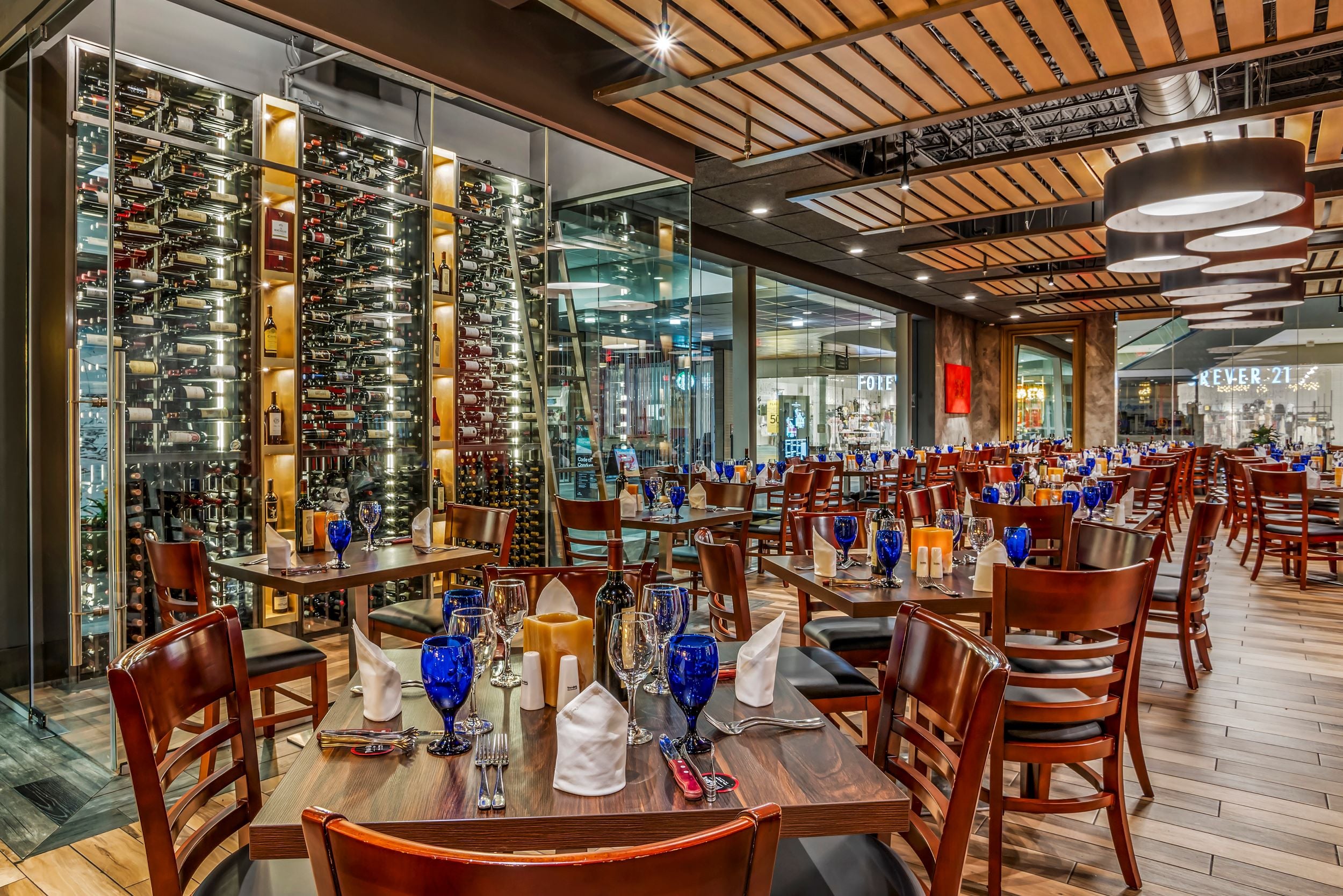 Texas de Brazil Greenville - Dining Room & Wine Room