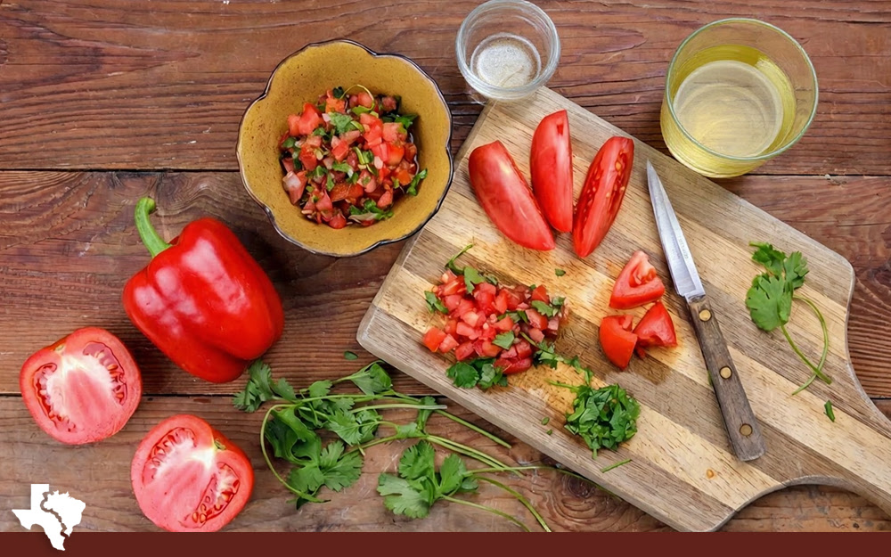 How To Make Brazilian Vinaigrette The Process