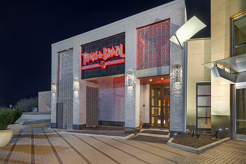 Exterior Photo of Entrance of Texas de Brazil Fairfax